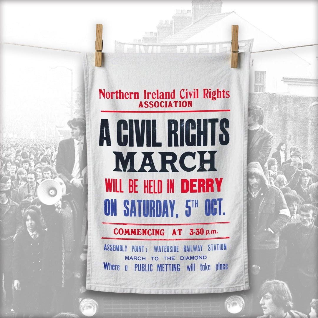 Civil Rights Poster Tea Towel