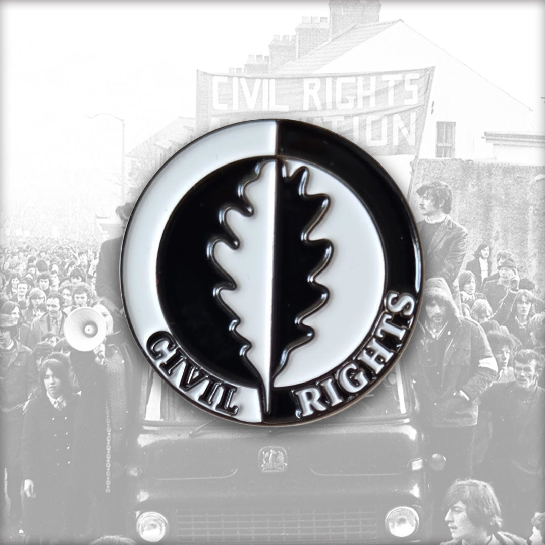 Civil Rights Pin Badge
