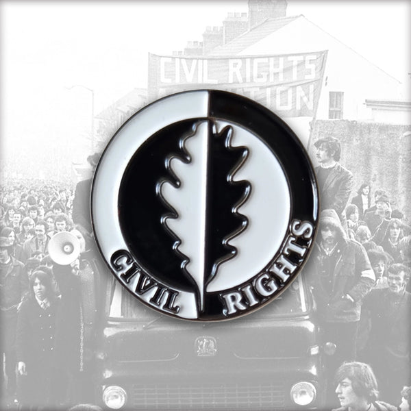 Civil Rights Pin Badge