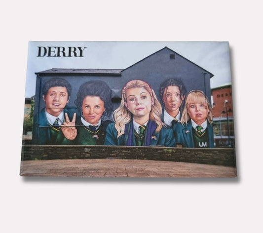 Derry Girls Mural Fridge Magnet