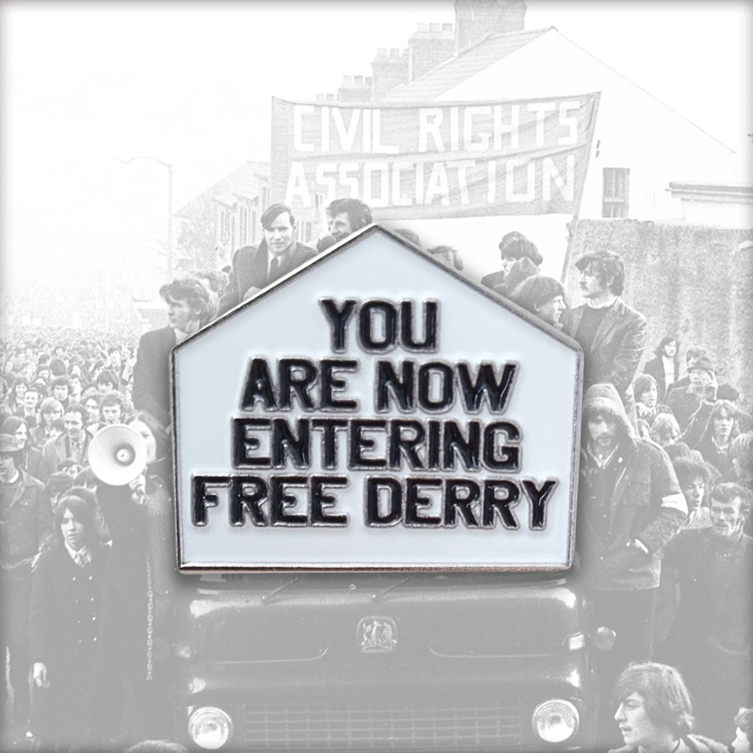 Free Derry Pin Badge
