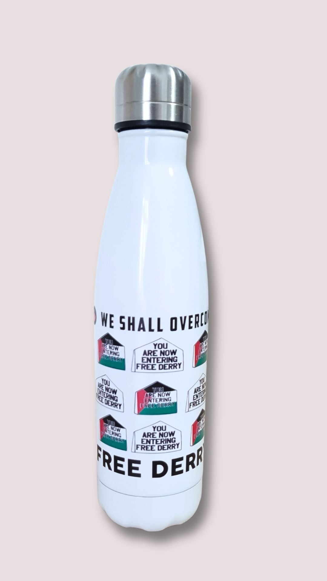 Free Derry Metal Water Bottle