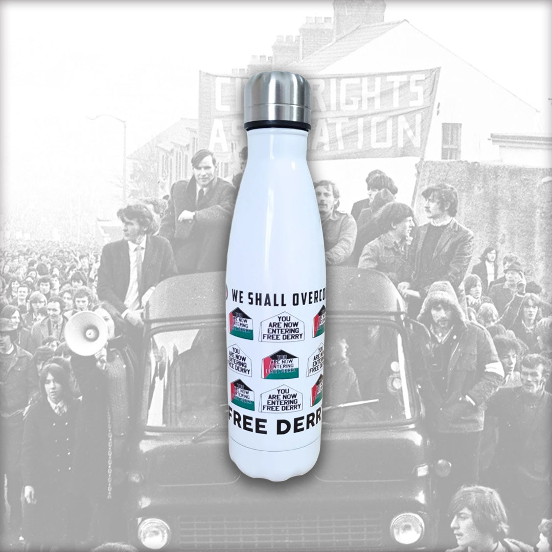 Free Derry Metal Water Bottle